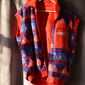 Rare Vintage Swix Reversible Ski Vest, S